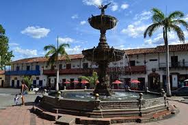 Parque principal de Santa Fe de Antioquia